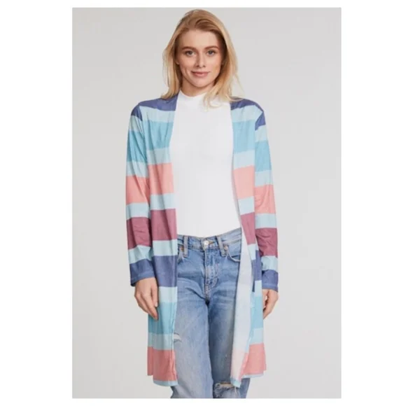 *MULTI-COLOR CARDIGAN- - Picture 3 of 9